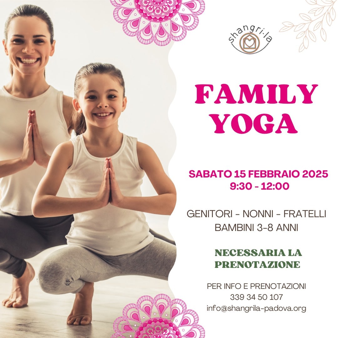 FAMILY YOGA - sabato 15 febbraio